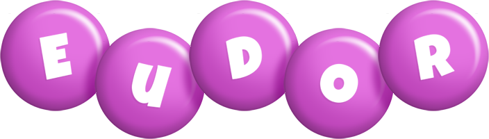 Eudor candy-purple logo