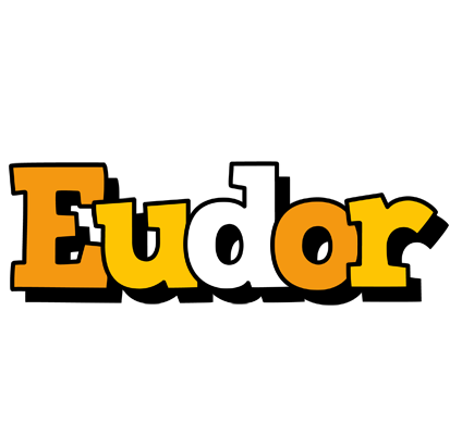 Eudor cartoon logo