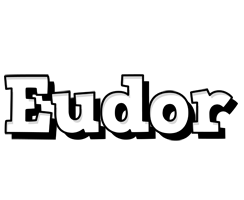 Eudor snowing logo