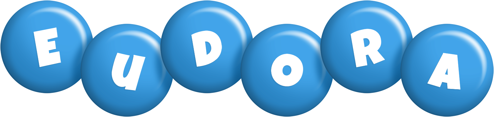 Eudora candy-blue logo