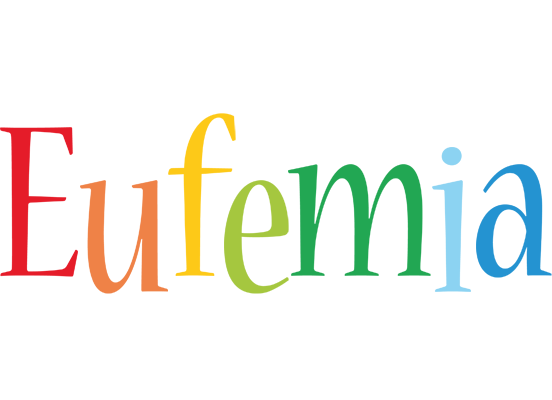Eufemia birthday logo