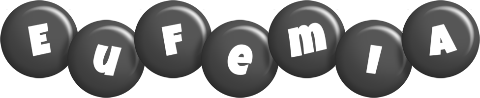 Eufemia candy-black logo