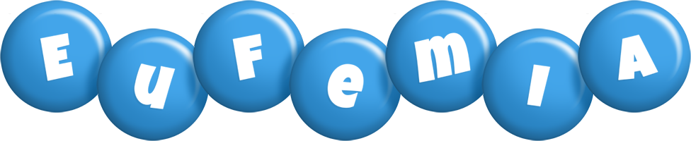 Eufemia candy-blue logo