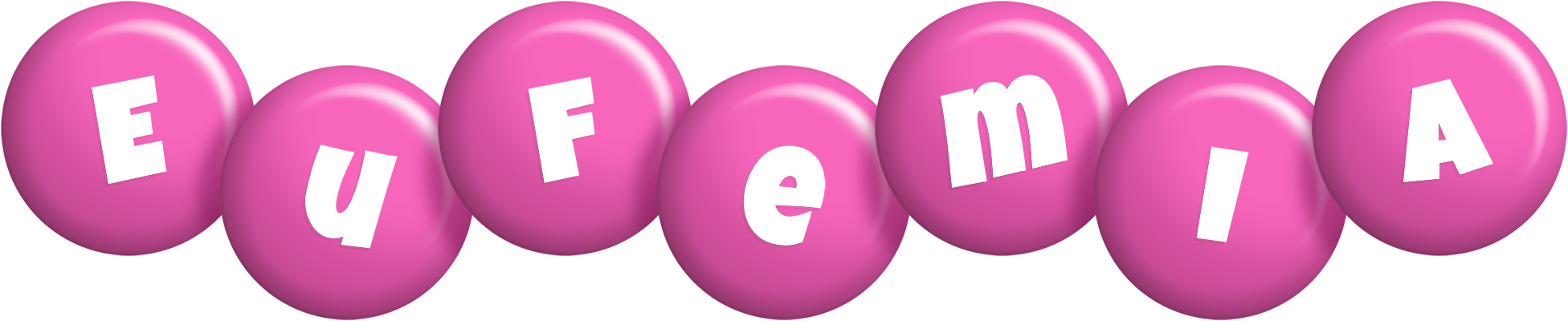 Eufemia candy-pink logo