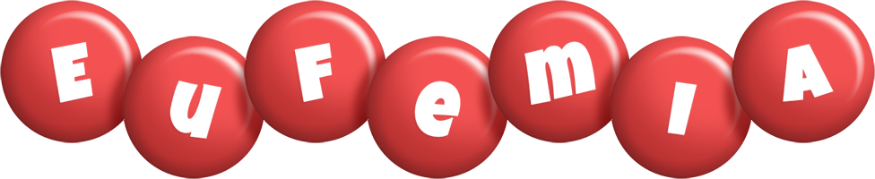 Eufemia candy-red logo