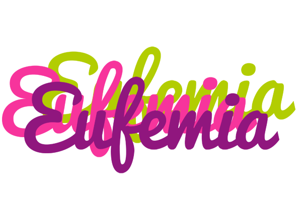 Eufemia flowers logo