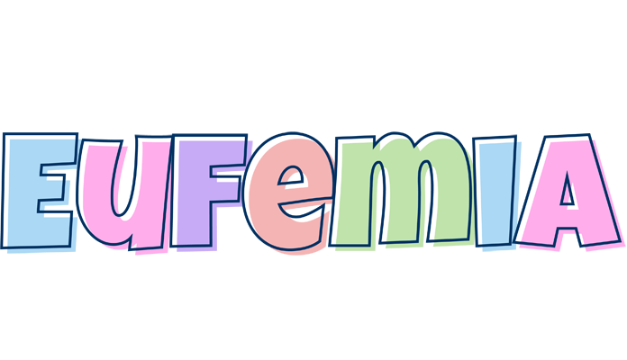 Eufemia pastel logo