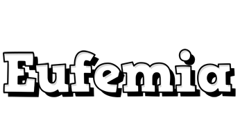 Eufemia snowing logo