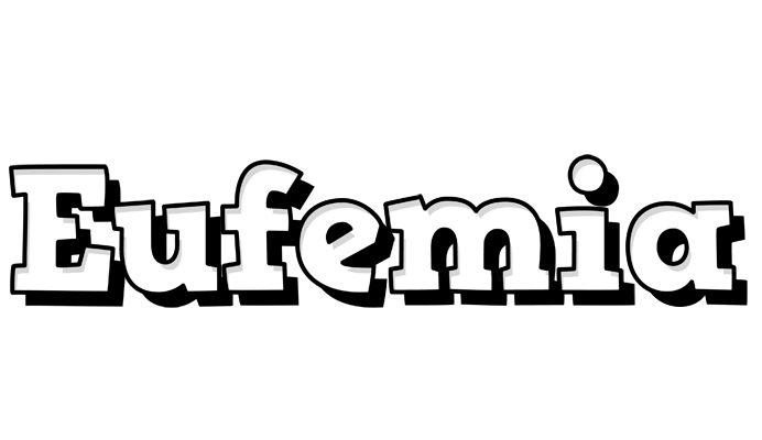 Eufemia snowing logo