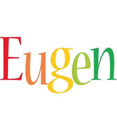 Eugen birthday logo
