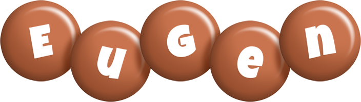 Eugen candy-brown logo
