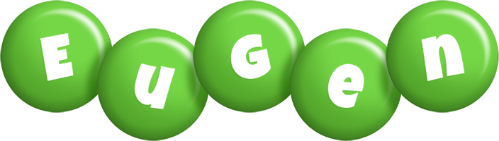 Eugen candy-green logo