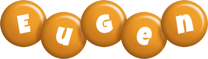 Eugen candy-orange logo