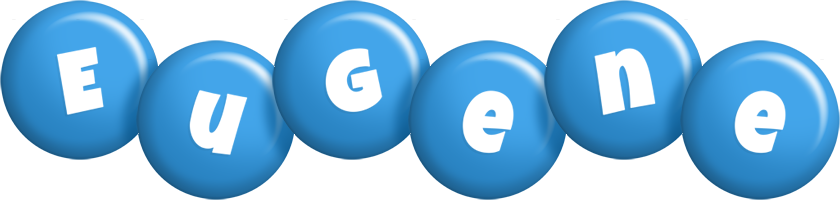 Eugene candy-blue logo