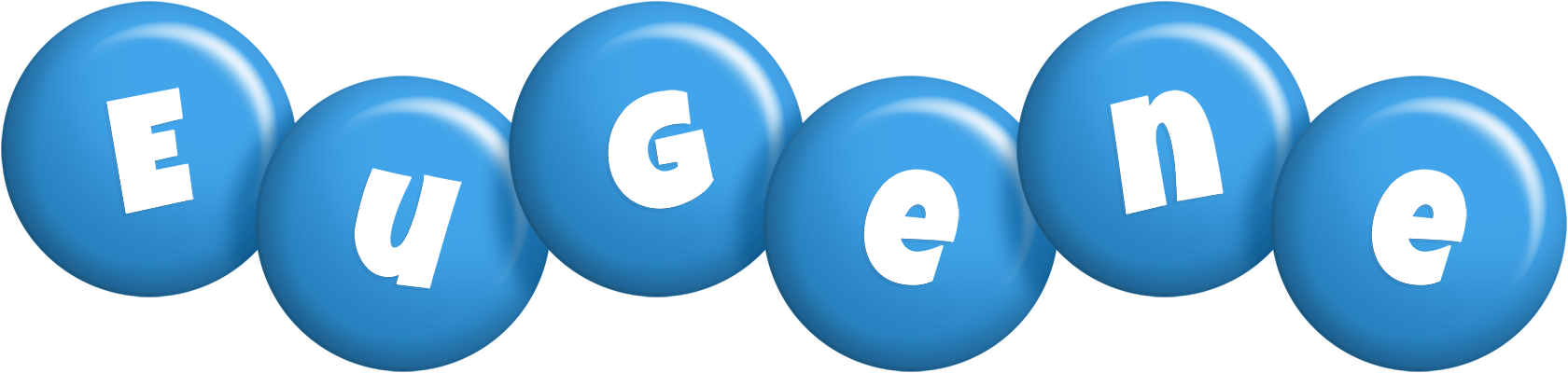 Eugene candy-blue logo