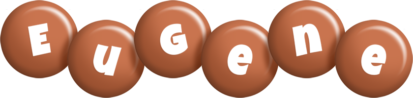 Eugene candy-brown logo