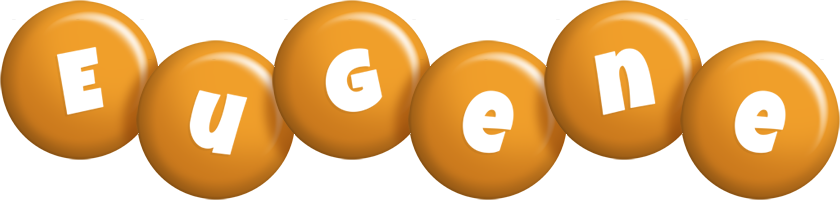 Eugene candy-orange logo