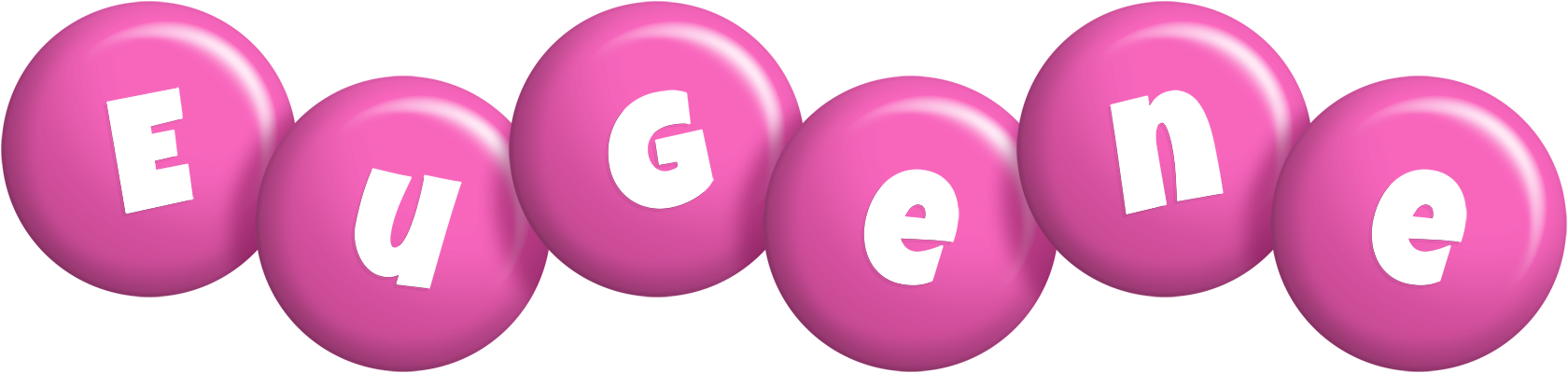 Eugene candy-pink logo