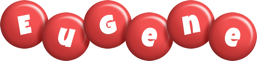 Eugene candy-red logo