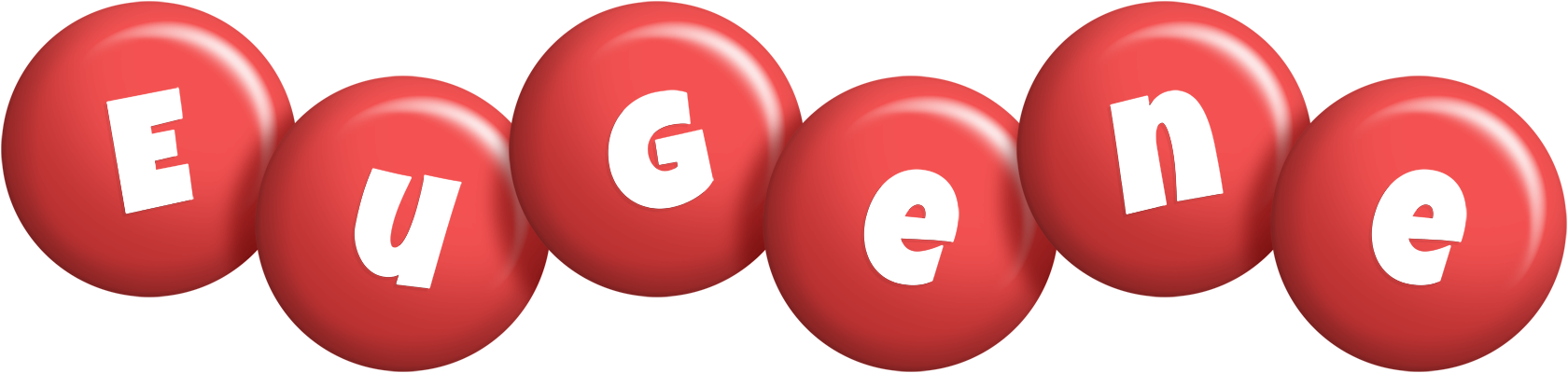 Eugene candy-red logo