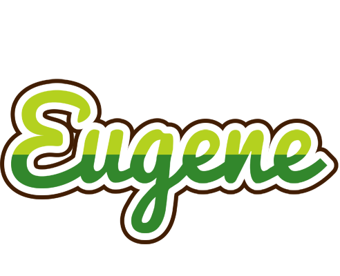 Eugene golfing logo