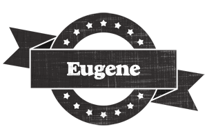 Eugene grunge logo