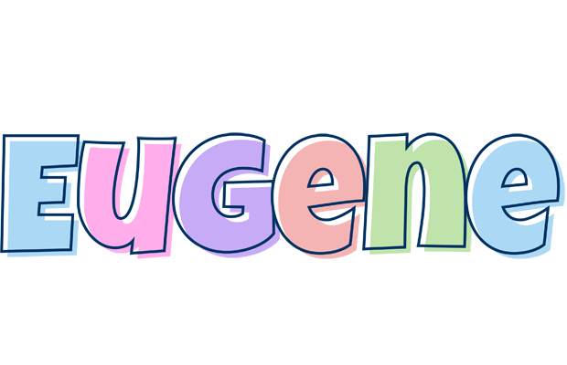 Eugene pastel logo