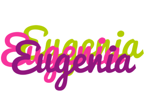 Eugenia flowers logo