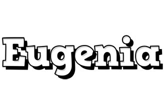 Eugenia snowing logo