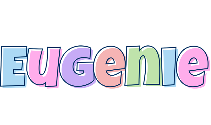 Eugenie pastel logo