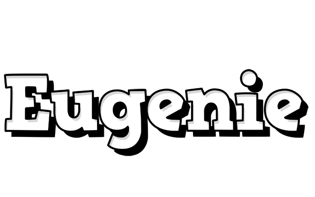 Eugenie snowing logo