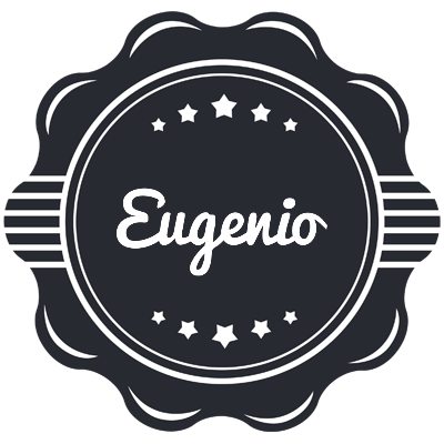 Eugenio badge logo