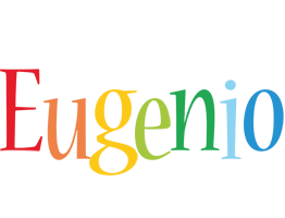 Eugenio birthday logo