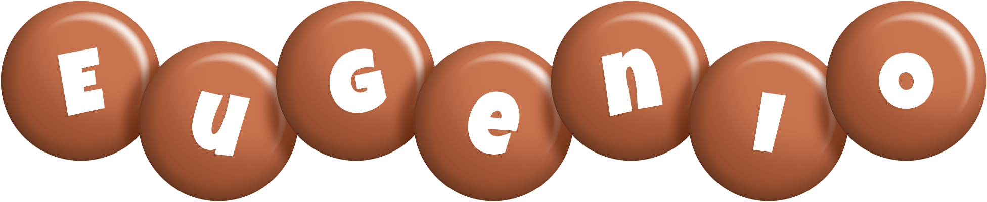 Eugenio candy-brown logo
