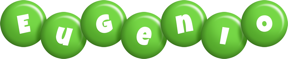 Eugenio candy-green logo