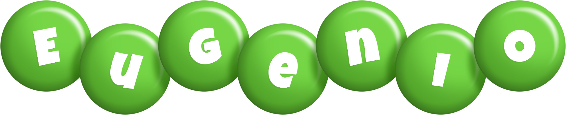 Eugenio candy-green logo