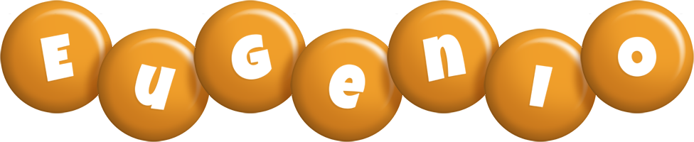 Eugenio candy-orange logo