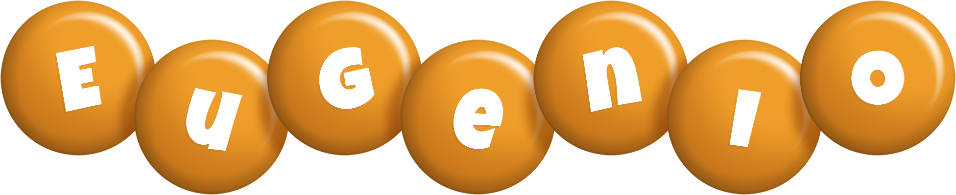 Eugenio candy-orange logo
