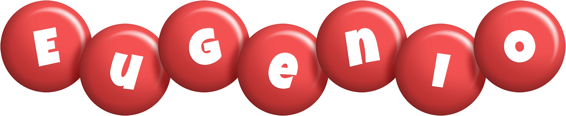 Eugenio candy-red logo