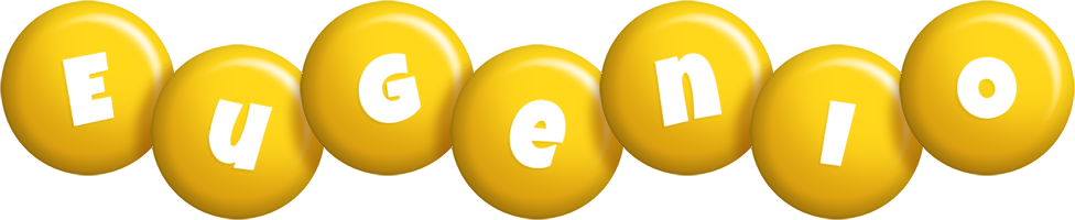 Eugenio candy-yellow logo