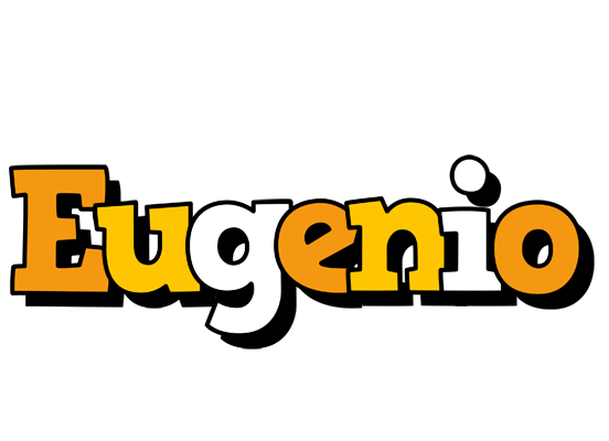 Eugenio cartoon logo
