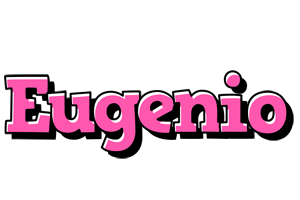 Eugenio girlish logo