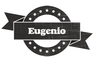 Eugenio grunge logo