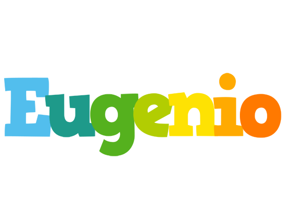 Eugenio rainbows logo