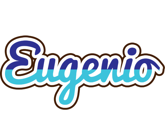 Eugenio raining logo