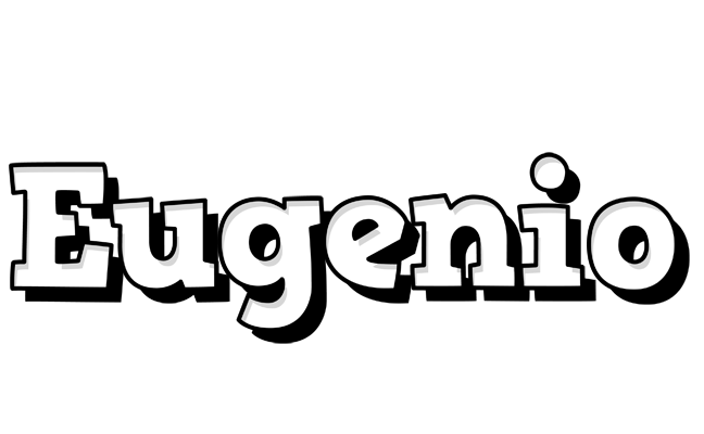Eugenio snowing logo