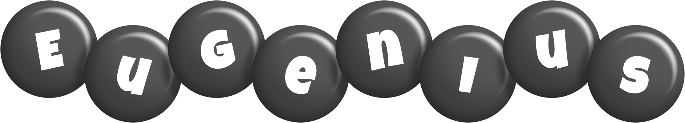 Eugenius candy-black logo