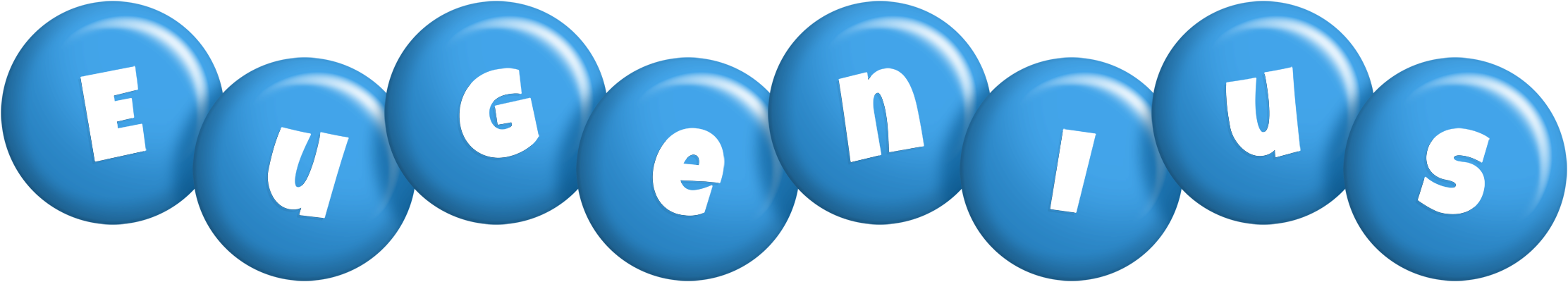 Eugenius candy-blue logo
