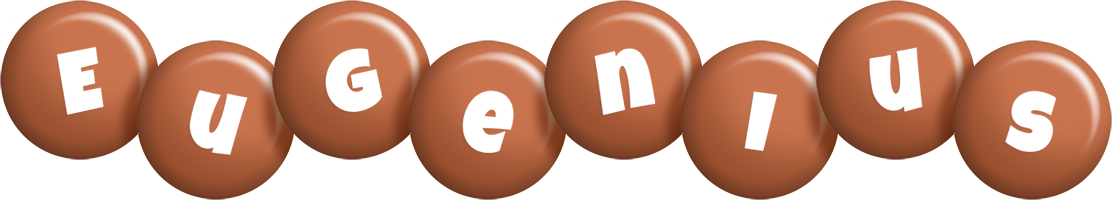 Eugenius candy-brown logo