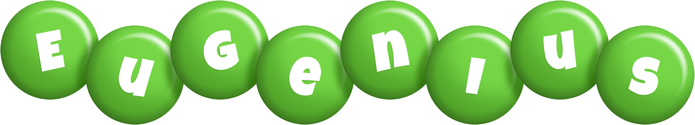 Eugenius candy-green logo